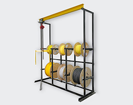 Large Cord & Cable Reel Rack with Hoist 3QV_Web_Small