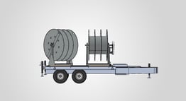 Turret Open Deck Trailer Small