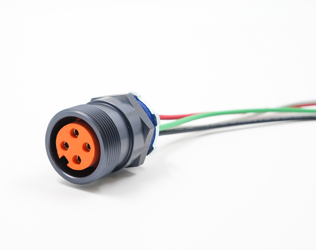 Quick-Connex® 12 AWG Mini High Temperature Cordsets Female Receptacle_Web