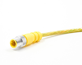 Quick-Connex® 18 AWG M12 DC Micro High Temperature Chem-Gard Cordsets Male_Web_Small