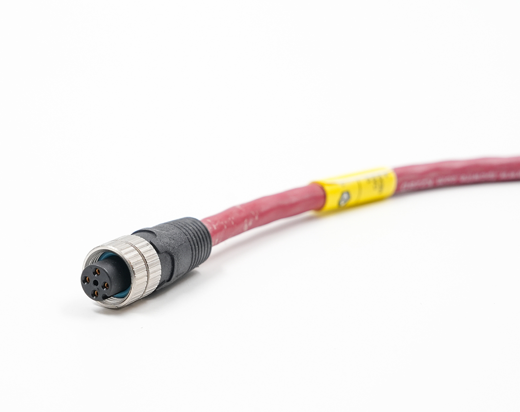 Quick-Connex® 18 AWG M12 DC Micro High Temperature Silicone Cordsets Female_Web