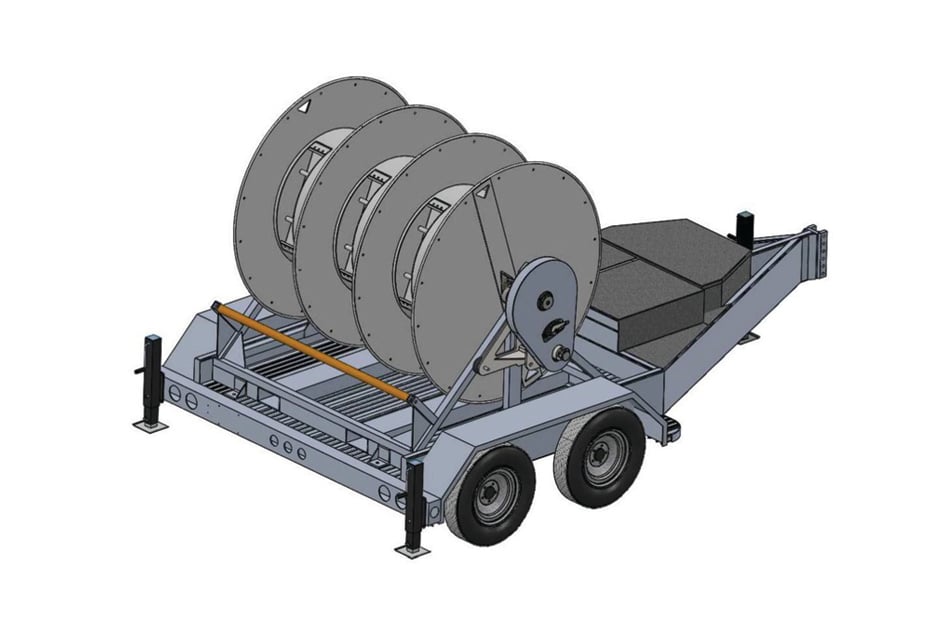 3 section rear deployment