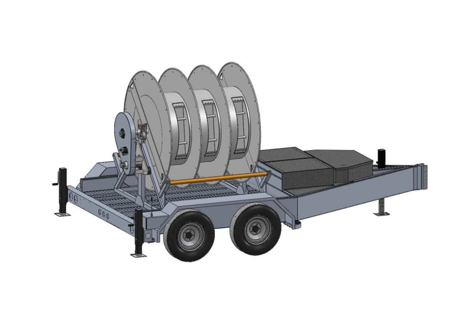 Medium Voltage Cable Trailer