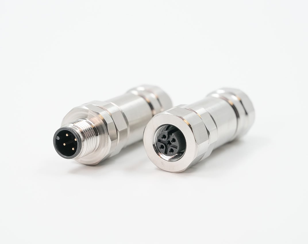 Chem-Gard® Extreme Duty Stainless Steel M12 DC Micro Quick-ConnexTM 3QV_Web