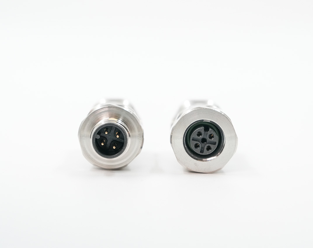 Chem-Gard® Extreme Duty Stainless Steel M12 DC Micro Quick-ConnexTM Front_Web