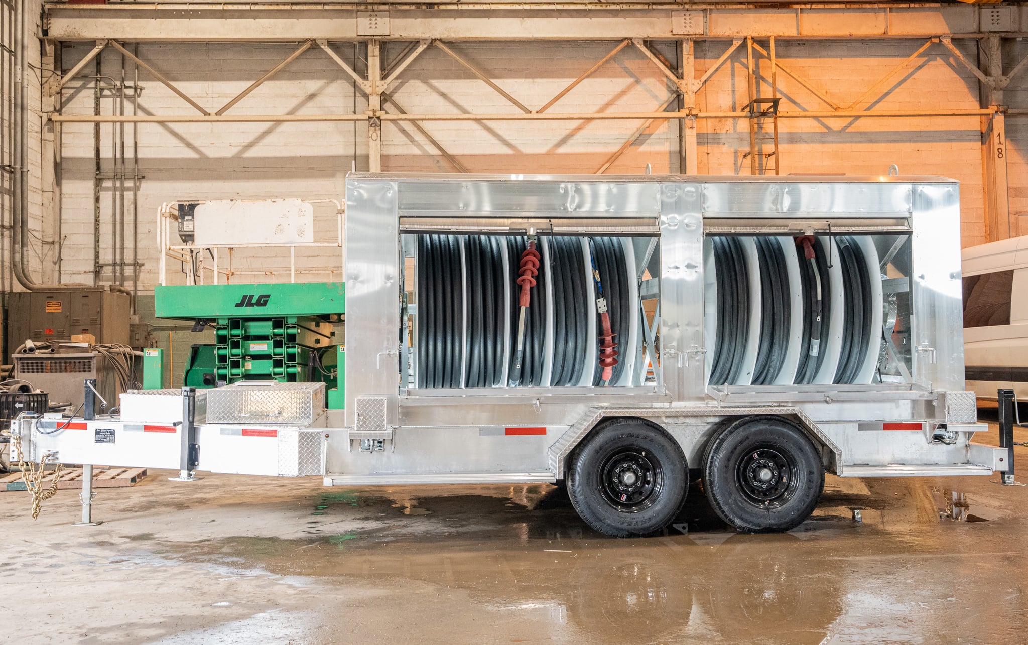 Custom-Designed Substation Recovery Trailer