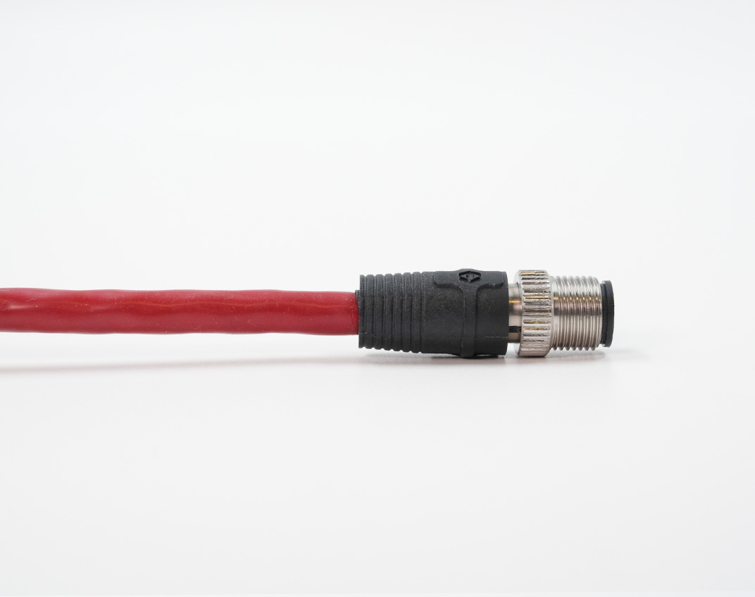 Quick-ConnexTM 18 AWG M12 DC Micro High Temperature Silicone Cordsets Side_Web